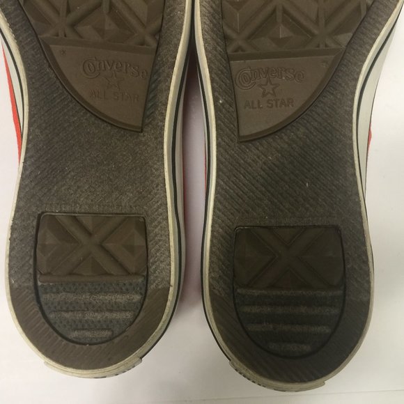 Converse All Stars Shoes Orange Unisex 7 Men 9 Women - Picture 8 of 14